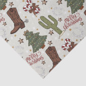 Papier Mousseline Noël occidental (Détail)