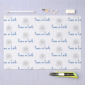 Papier Mousseline Noël Paix sur Terre Beach Sand Dollar Patter (Artisanat)