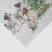 Papier Mousseline Noël par Carl Reichert Tissue Paper (Détail)