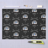 Papier Mousseline Noël personnalisé Pingouin mignon (Artisanat)