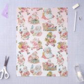 Papier Mousseline Noël Pink Retro Super du Père Noël (Artisanat)