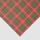 Papier Mousseline Noël Plaid 3 (Détail)