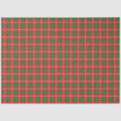 Papier Mousseline Noël Plaid 3 (Recto)