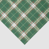 Papier Mousseline Noël Plaid 5 (Détail)