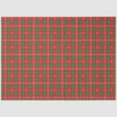 Papier Mousseline Noël Plaid 6 (Recto)