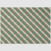 Papier Mousseline Noël Plaid 9 (Recto)