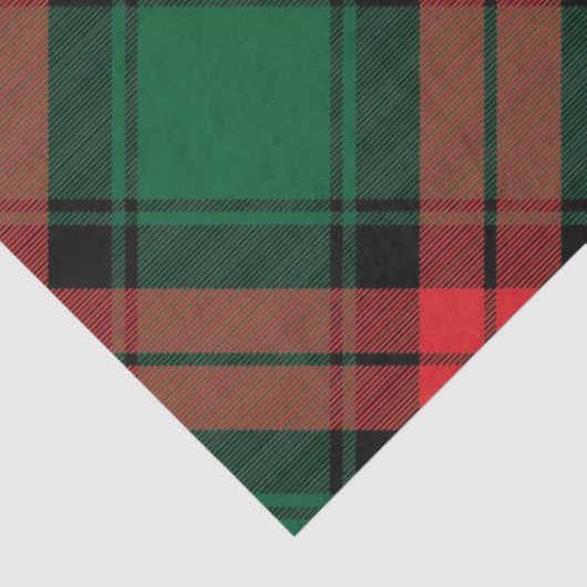 Papier Mousseline Noël Plaid Series Design 2 (Détail)