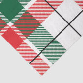 Papier Mousseline Noël Plaid Series Design 7 (Détail)