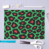 Papier Mousseline Noël Pop Leopard (Artisanat)