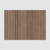 Papier Mousseline Noël Rayures Or Marron (Recto)