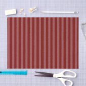 Papier Mousseline Noël Rayures Rouges (Artisanat)