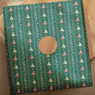 Papier Mousseline Noël Religieux Bethléem Marie Joseph Floral