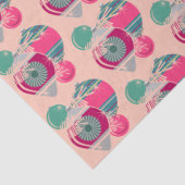 Papier Mousseline Noël rétro Brite brillant (Détail)