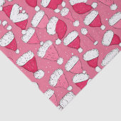 Papier Mousseline Noël rose Noël (Détail)