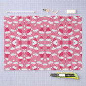 Papier Mousseline Noël rose Noël (Artisanat)