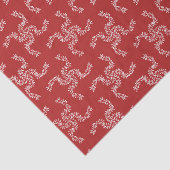 Papier Mousseline Noël Rouge, Décor de Noël, Noël, Noël (Détail)