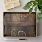 Papier Mousseline Noël rustique (Cadeau)