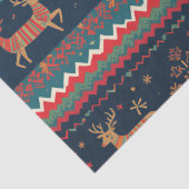 Papier Mousseline Noël Salutations motif Design (Détail)