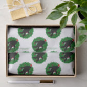 Papier Mousseline Noël Sasquatchant (Cadeau)