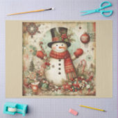 Papier Mousseline Noël Série de conception passée 14 (Artisanat)