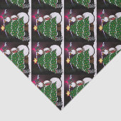 Papier Mousseline Noël Snowman Surprise Holidays (Détail)