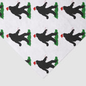 Papier Mousseline Noël Squatchin' (Détail)