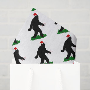 Papier Mousseline Noël Squatchin'