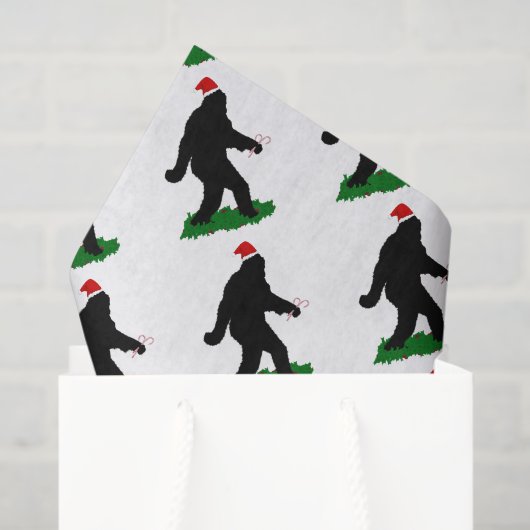 Papier Mousseline Noël Squatchin' (Sac cadeau)