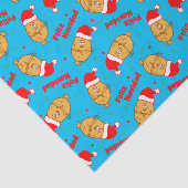 Papier Mousseline Noël Tamales Motif (Détail)