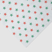 Papier Mousseline Noël Vert Plaid Moderne Et Mignonne (Détail)
