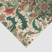 Papier Mousseline Noël victorien/classique/Vintage (Détail)