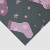 Papier Mousseline Noëls, flocons de neige et étoiles Noël (Détail)