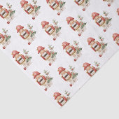 Papier Mousseline Noeud simple aquarelle (Détail)