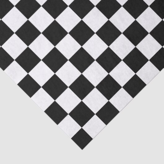 Papier Mousseline Noir et blanc coché (Détail)