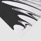 Papier Mousseline Noir et blanc moderne (Détail)