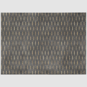 Papier Mousseline Noir et Gold Circus Series Design 13