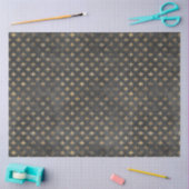 Papier Mousseline Noir et Gold Circus Series Design 16 (Artisanat)