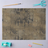 Papier Mousseline Noir et Or série Circus Design 6 (Artisanat)