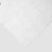 Papier Mousseline Noir Ink Drip Tissue Paper – Customizable (Détail)