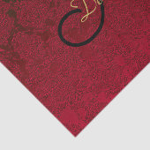 Papier Mousseline Noir Noir d'hiver Noir de Noël (Détail)