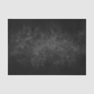 Papier Mousseline Noir profond nuageux ciel nuageux étoiles faible d
