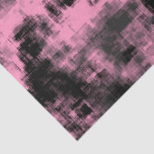 Papier Mousseline Noir rose et gris (Détail)