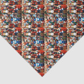 Papier Mousseline Noirs partout (Détail)