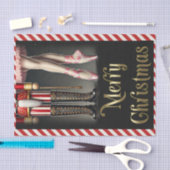 Papier Mousseline Noisette & Ballerina Black Gold Joyeux Noël (Artisanat)