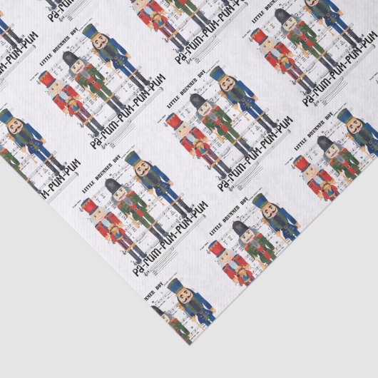 Papier Mousseline Noisette de Noël (Détail)