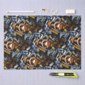 Papier Mousseline Noix et boulons Pop Art (Artisanat)