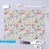 Papier Mousseline Nom, 3 feuilles Papier Tissu Fête de Noël (Artisanat)