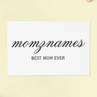 Nom de la calligraphie personnalisée de la meilleu