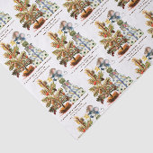 Papier Mousseline Nom de l'arbre de Noël des souris mures (Détail)