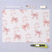 Papier Mousseline Nom de Ruban Rose (Artisanat)